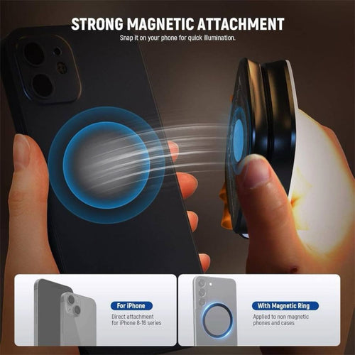 2-in-1 Multifunctional Fill Light + Makeup Mirror  – Illuminated Cosmetic Mirror | 2-in-1 Makeup Mirror with Fill Light
