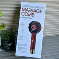 Electric Scalp Massage Comb – With Vibration & LED Therapy